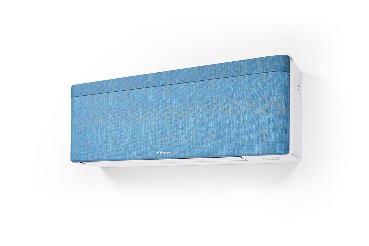 DAIKIN R32 Wandgerät CTXA_DC Typ: 15 Stylish Farbe: Türkis Stoffoptik
