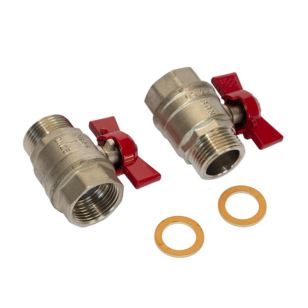 Daikin Kugelhahn-Set, ASH3, 2 St./VPE für RMX, 1 IG x 1 AG