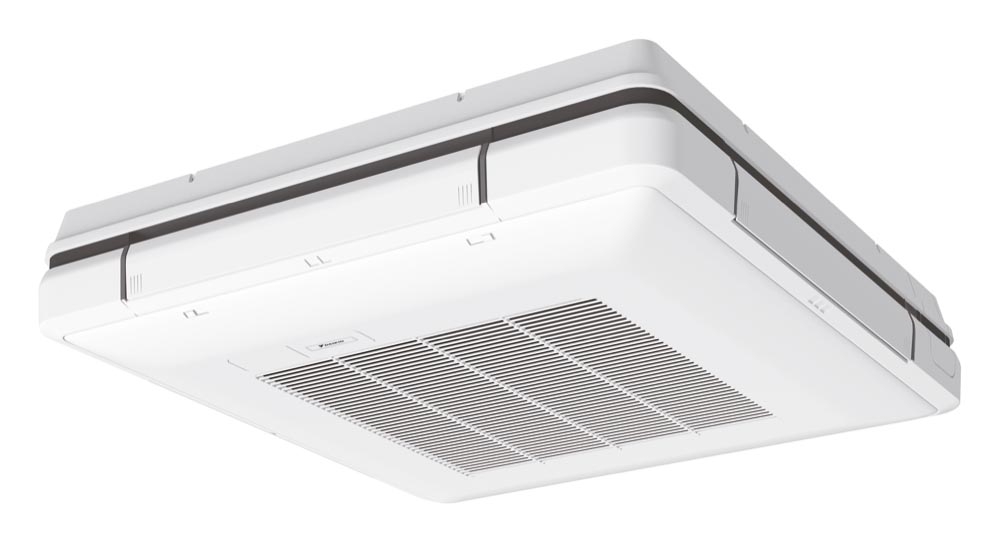 DAIKIN Unterdeckengerät FUA_A Typ 100 4-seitig ausblasend R-32