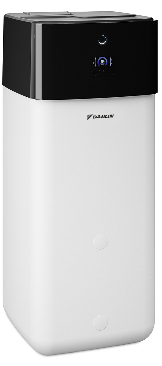Luft-Wasser-Wärmepumpen-Inneneinheit DAIKIN Altherma 3 R ECH2O 511 H, Leistung 11 kW, Version Heizen mit integriertem 500 L Wärmespeicher.