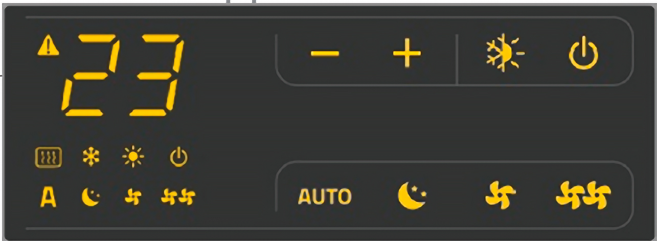 4-stufiger-Regler mit Raumthermostat. Elektronischer Smart-Touch-Regler (on board) mit Raumthermostat zur 4-stufigen Regelung des Ventilators.