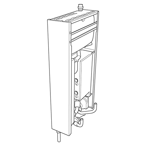 Gas-Hybrid-Wärmepumpe DAIKIN Altherma R Hybrid, Wärmepumpen-Innengerät 8 kW 1-phasig/230V (Heizen und Kühlen)